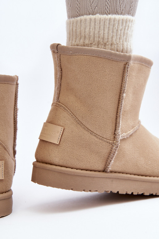 Schneestiefel Cross Jeans MM2R4023C beige Schneestiefel Cross Jeans MM2R4023C beige