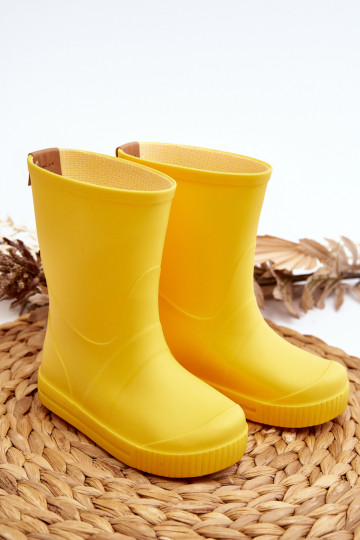 Kindergummischuhe Wave Gokids 979 gelbe Farbe 2