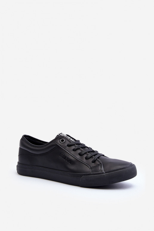 Freizeitschuhe aus Öko-Leder in der Farbe Schwarz Big Star JJ174234