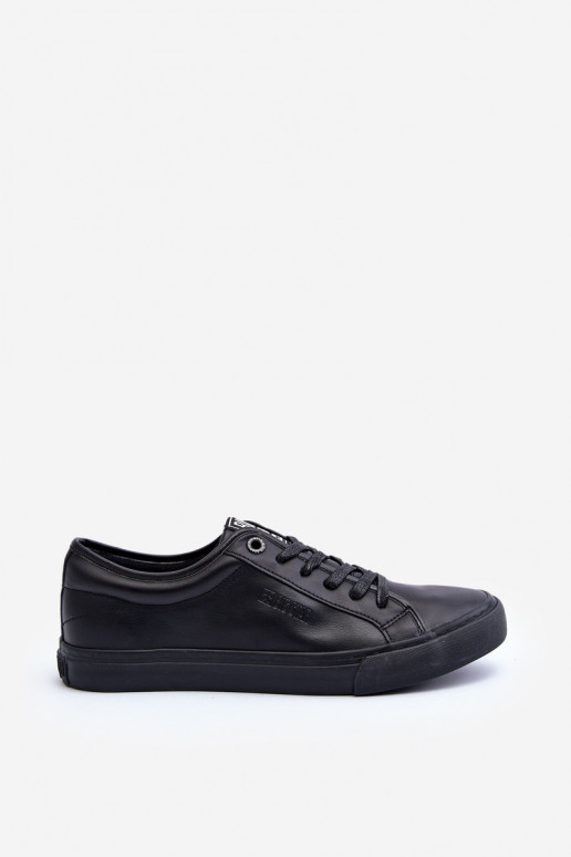 Freizeitschuhe aus Öko-Leder in der Farbe Schwarz Big Star JJ174234