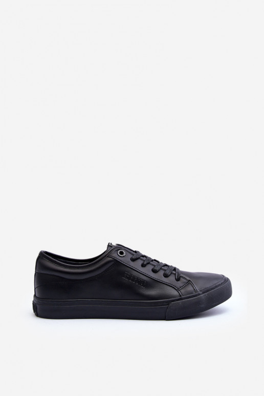 Freizeitschuhe aus Öko-Leder in der Farbe Schwarz Big Star JJ174234