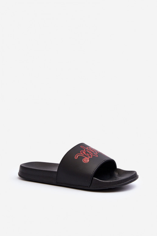 Hausschuhe Lee Cooper LCW-24-42-2483L schwarze Farbe Hausschuhe Lee Cooper LCW-24-42-2483L schwarze Farbe