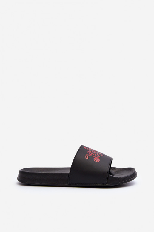 Hausschuhe Lee Cooper LCW-24-42-2483L schwarze Farbe Hausschuhe Lee Cooper LCW-24-42-2483L schwarze Farbe