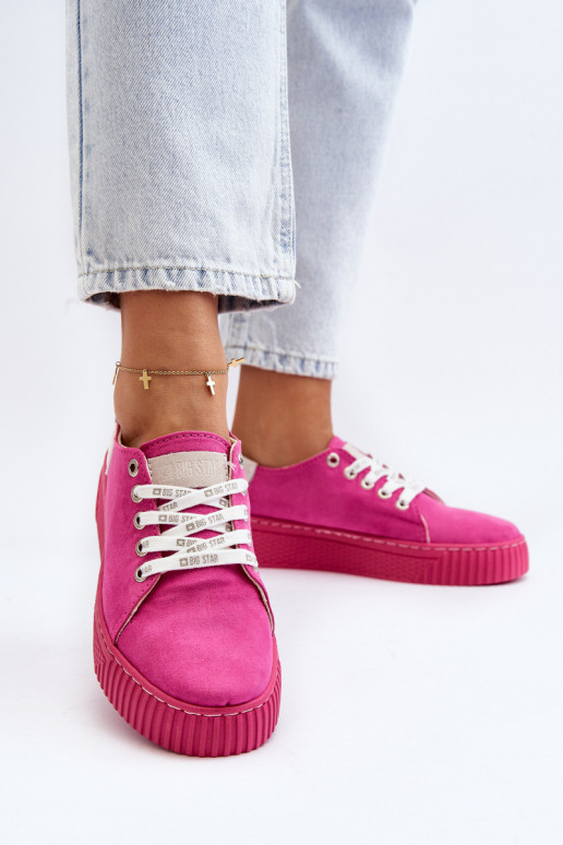 Freizeitschuhe MEMORY FOAM SYSTEM BIG STAR NN276004 rosa Farbe