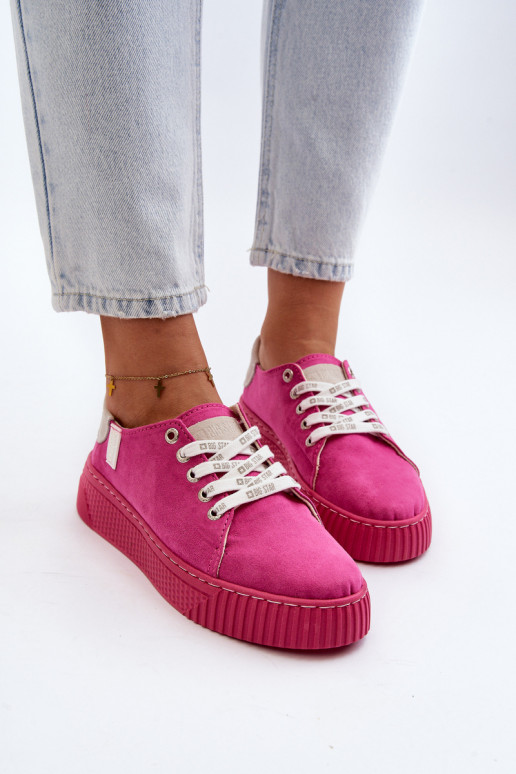 Freizeitschuhe MEMORY FOAM SYSTEM BIG STAR NN276004 rosa Farbe