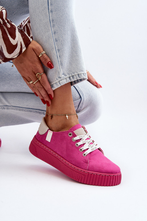 Freizeitschuhe MEMORY FOAM SYSTEM BIG STAR NN276004 rosa Farbe