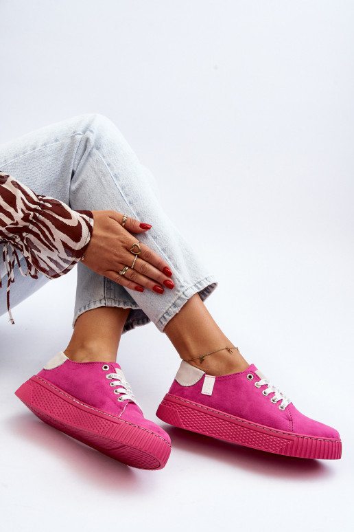 Freizeitschuhe MEMORY FOAM SYSTEM BIG STAR NN276004 rosa Farbe