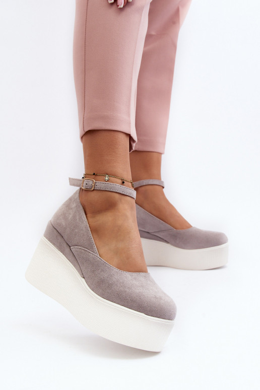 Espadrilles in der grauen Farbe Malla