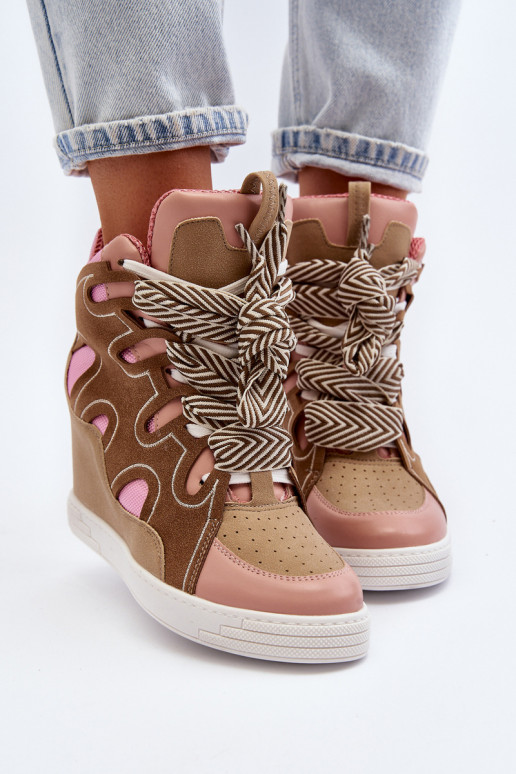 Turnschuhe Modell Schuhe rosa Farbe Leoppa Turnschuhe Modell Schuhe rosa Farbe Leoppa
