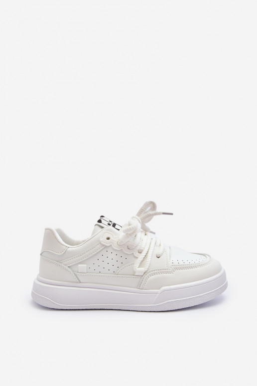 Sneakers Modell Schuhe Eko weiße Farbe Avanalis Sneakers Modell Schuhe Eko weiße Farbe Avanalis