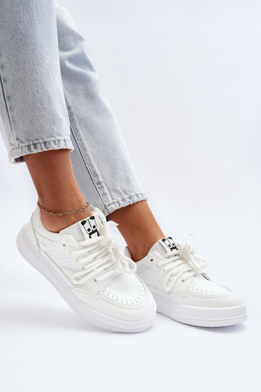 Sneakers Modell Schuhe Eko weiße Farbe Avanalis Sneakers Modell Schuhe Eko weiße Farbe Avanalis