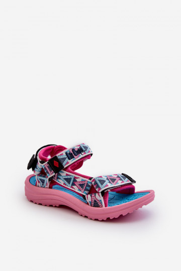 Kindersandalen Lee Cooper LCW-24-34-2600 rosa Farbe