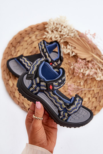 Kindersandalen Lee Cooper LCW-24-34-2601 dunkelblau 2