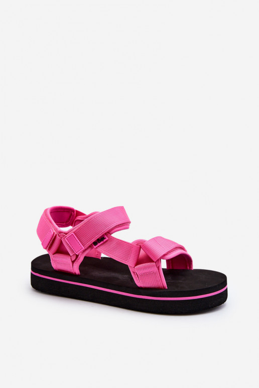 Damensandalen mit Plateau Lee Cooper LCW-24-05-2750L rosa Farbe Damensandalen mit Plateau Lee Cooper LCW-24-05-2750L rosa Farbe