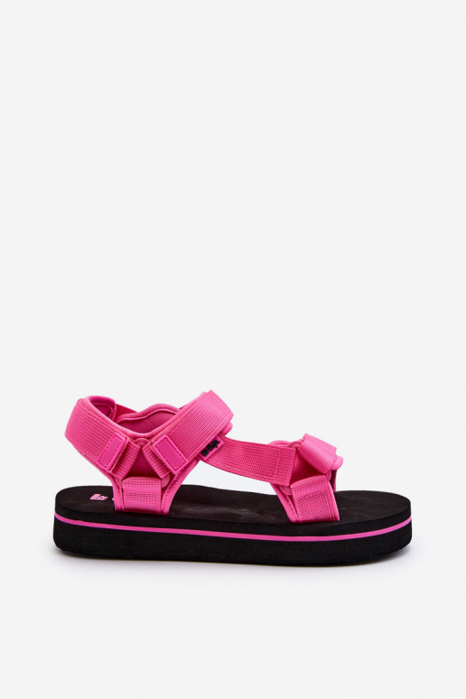 Damensandalen mit Plateau Lee Cooper LCW-24-05-2750L rosa Farbe Damensandalen mit Plateau Lee Cooper LCW-24-05-2750L rosa Farbe