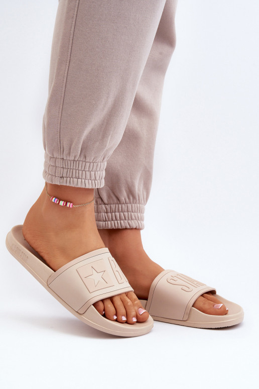 Hausschuhe Big Star NN274A645 beige Hausschuhe Big Star NN274A645 beige