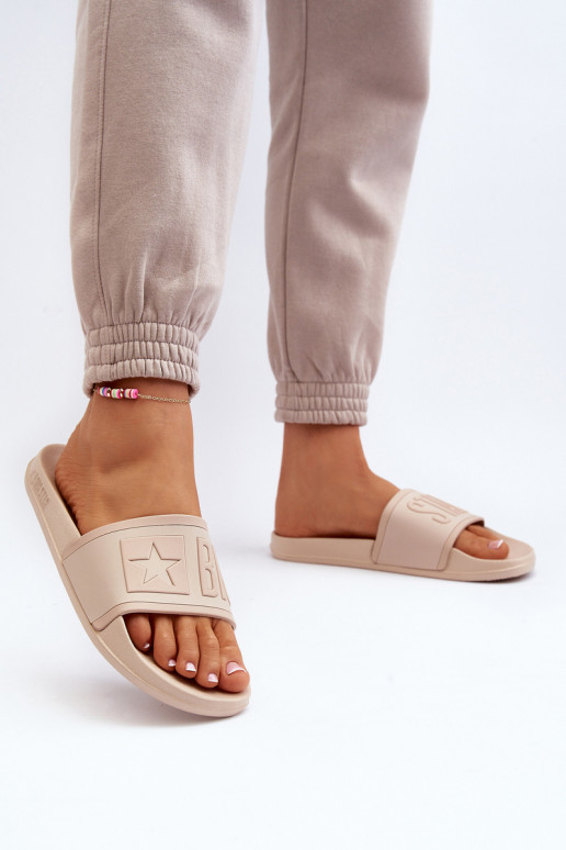 Hausschuhe Big Star NN274A645 beige Hausschuhe Big Star NN274A645 beige