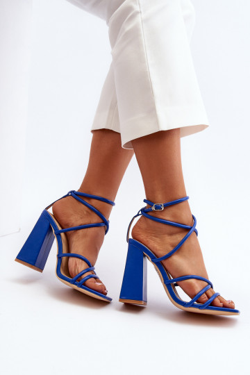 Elegante Sandaletten in Blau von Josette