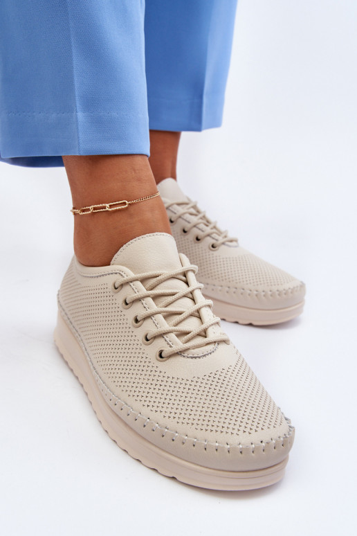 Sportschuhe, Freizeitschuhe, beige Farbe, Lalnai Sportschuhe, Freizeitschuhe, beige Farbe, Lalnai