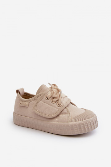 Kinder-Freizeitschuhe HI-POLY SYSTEM BIG STAR NN374017 beige
