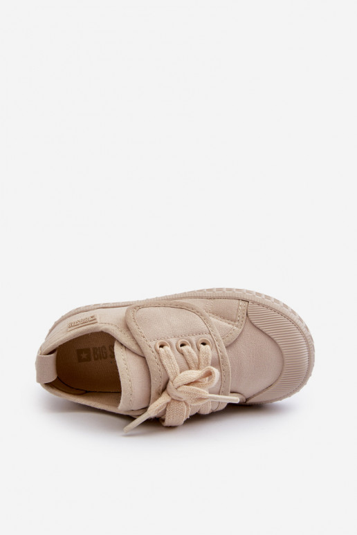 Kinder-Freizeitschuhe HI-POLY SYSTEM BIG STAR NN374017 beige