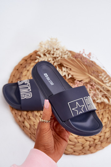 Hausschuhe für Kinder BIG STAR NN374521 dunkelblau 2