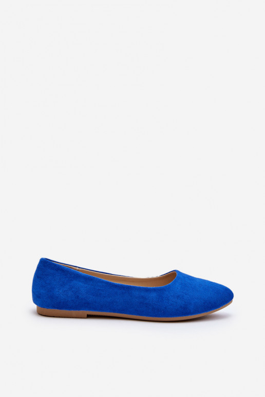Blaue Wildlederballerinas Kommia Blaue Wildlederballerinas Kommia