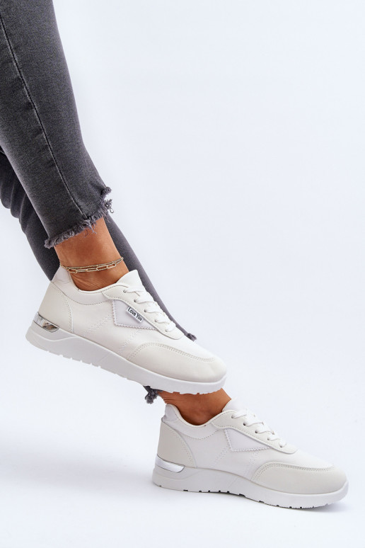 Sportschuhe Sneakers Modell Schuhe weiße Farbe Vovella