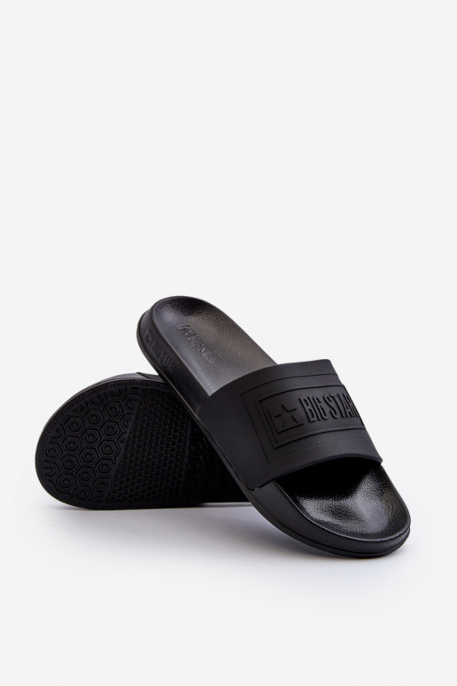 Hausschuhe Big Star NN174649 schwarz