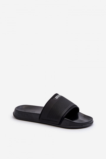 Leichte Herrenhausschuhe Big Star NN174694 schwarz