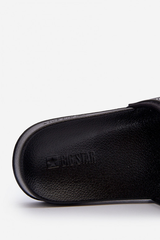 Leichte Herrenhausschuhe Big Star NN174694 schwarz