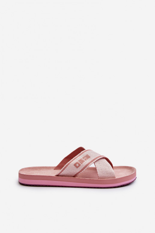 Damenhausschuhe Big Star NN274A058 rosa