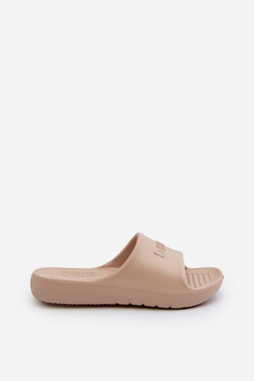 Leichte Hausschuhe für Kinder Big Star NN374559 beige