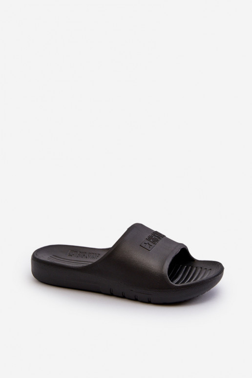 Leichte Hausschuhe für Kinder Big Star NN374556 schwarze Farbe