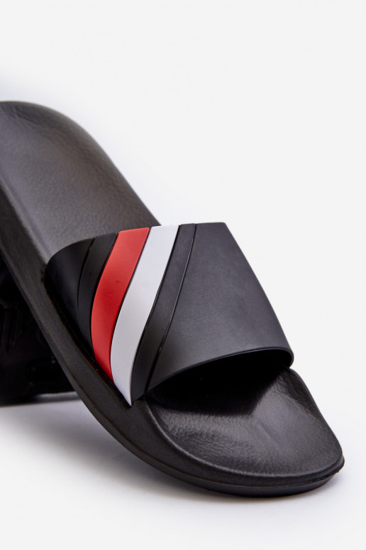 Klassisches Modell Leichte Herrenhausschuhe in schwarzer Farbe von Bemostom Klassisches Modell Leichte Herrenhausschuhe in schwarzer Farbe von Bemostom