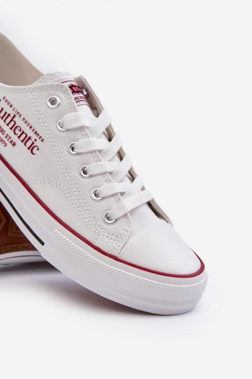 Herren-Freizeitschuhe Big Star NN174057 weiße Farbe