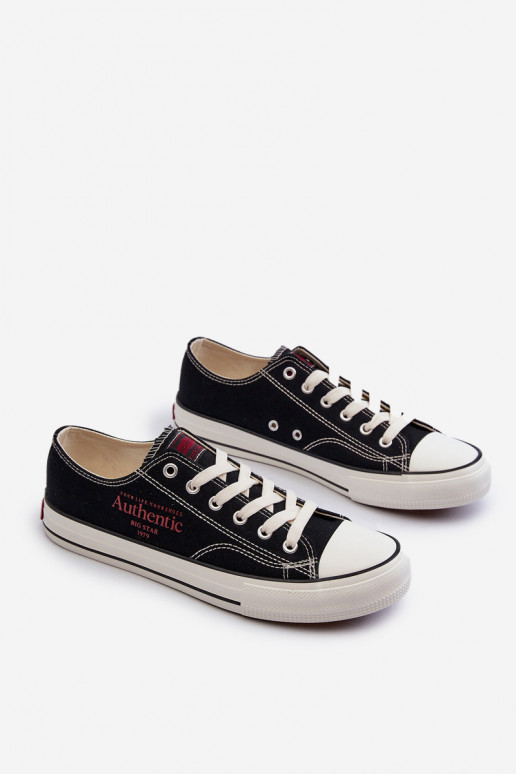 Herren-Freizeitschuhe Big Star NN174056 schwarz