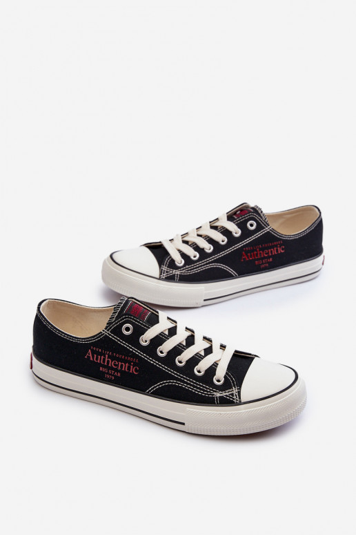 Herren-Freizeitschuhe Big Star NN174056 schwarz