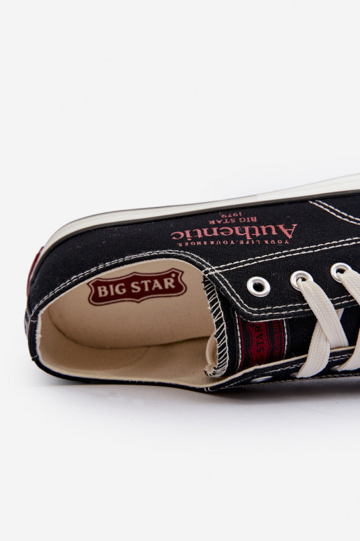 Herren-Freizeitschuhe Big Star NN174056 schwarz