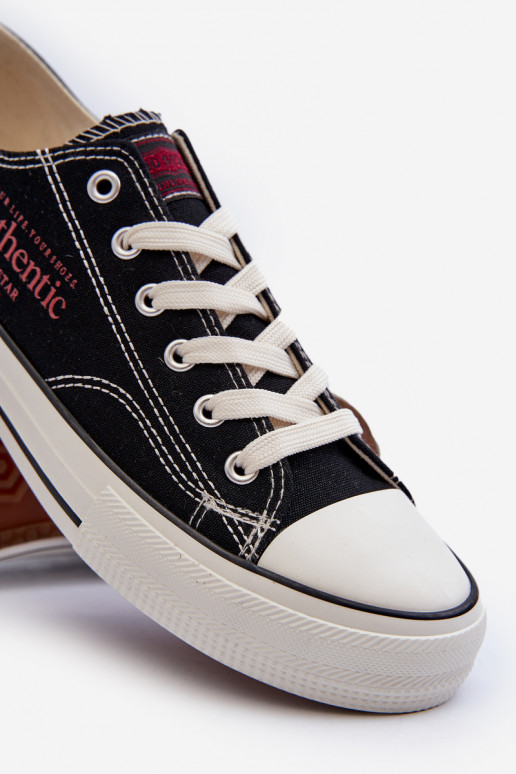 Herren-Freizeitschuhe Big Star NN174056 schwarz