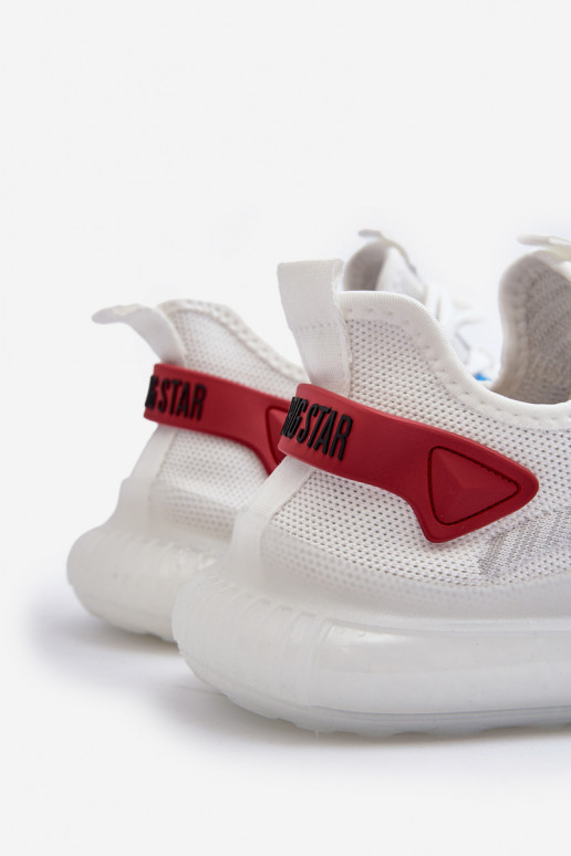 Sportschuhe HI-POLY SYSTEM Big Star NN174451 weiße Farbe Sportschuhe HI-POLY SYSTEM Big Star NN174451 weiße Farbe