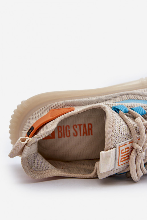 Sportschuhe HI-POLY SYSTEM Big Star NN174452 beige Sportschuhe HI-POLY SYSTEM Big Star NN174452 beige