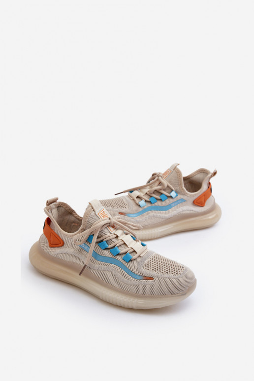 Sportschuhe HI-POLY SYSTEM Big Star NN174452 beige Sportschuhe HI-POLY SYSTEM Big Star NN174452 beige