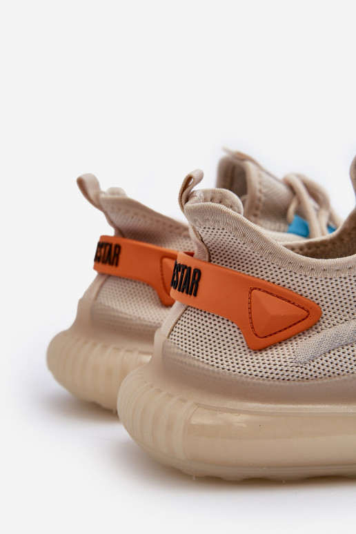 Sportschuhe HI-POLY SYSTEM Big Star NN174452 beige Sportschuhe HI-POLY SYSTEM Big Star NN174452 beige