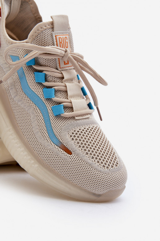 Sportschuhe HI-POLY SYSTEM Big Star NN174452 beige Sportschuhe HI-POLY SYSTEM Big Star NN174452 beige