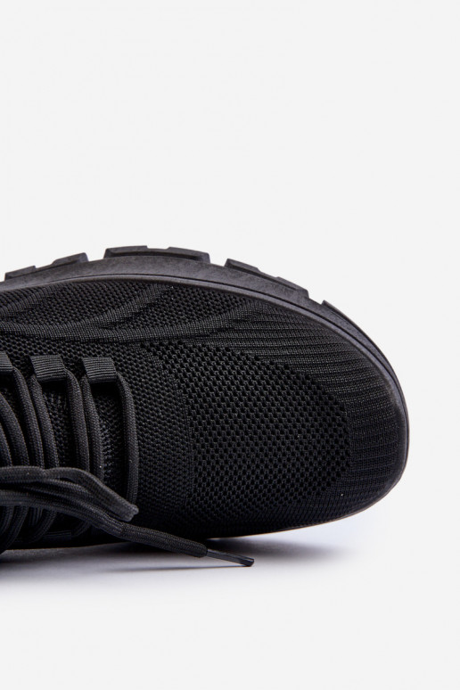 Sneakers Modell Schuhe HI-POLY SYSTEM Big Star NN174467 schwarze Farbe