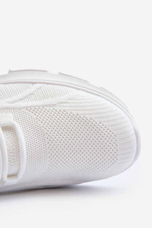 Sneakers Modell Schuhe HI-POLY SYSTEM Big Star NN174468 weiße Farbe