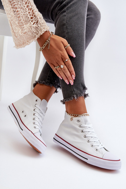 Freizeitschuhe weiße Farbe Socerio