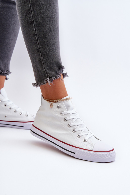 Freizeitschuhe weiße Farbe Socerio