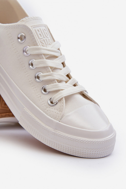 Herren-Freizeitschuhe Big Star NN174111 weiße Farbe